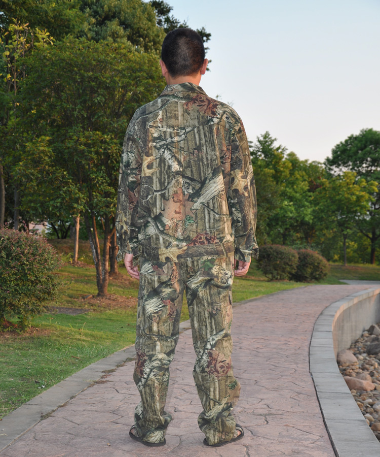 Bionic Camo hunting clothing outdoors clothing suit forest Camo suit outdoor survival suits
