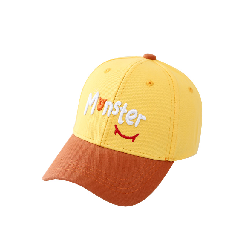 Manufacturer Children's Popular Pure Cotton Embroidery Color Matching Adjustable Outdoor UV-Proof Sports Cap Manufacturer Children's Popular Pure Cotton Embroidery Color Matching Adjustable Outdoor UV-Proof Sports Cap