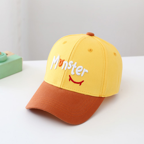 Manufacturer Children's Popular Pure Cotton Embroidery Color Matching Adjustable Outdoor UV-Proof Sports Cap Manufacturer Children's Popular Pure Cotton Embroidery Color Matching Adjustable Outdoor UV-Proof Sports Cap