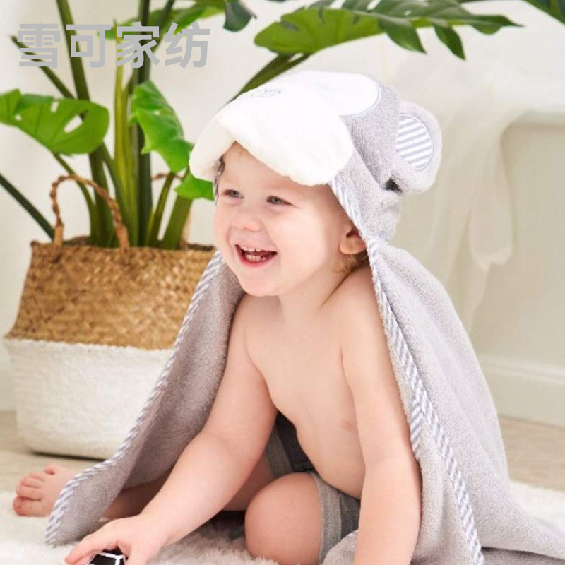 Baby Baby&#039;s Blanket Cloak Sleeping Bag Spring and Autumn Bamboo Fiber Swaddle Blanket Maternal and Child Supplies Foreign Trade Wholesale Amazon Gro-Bag Monkey