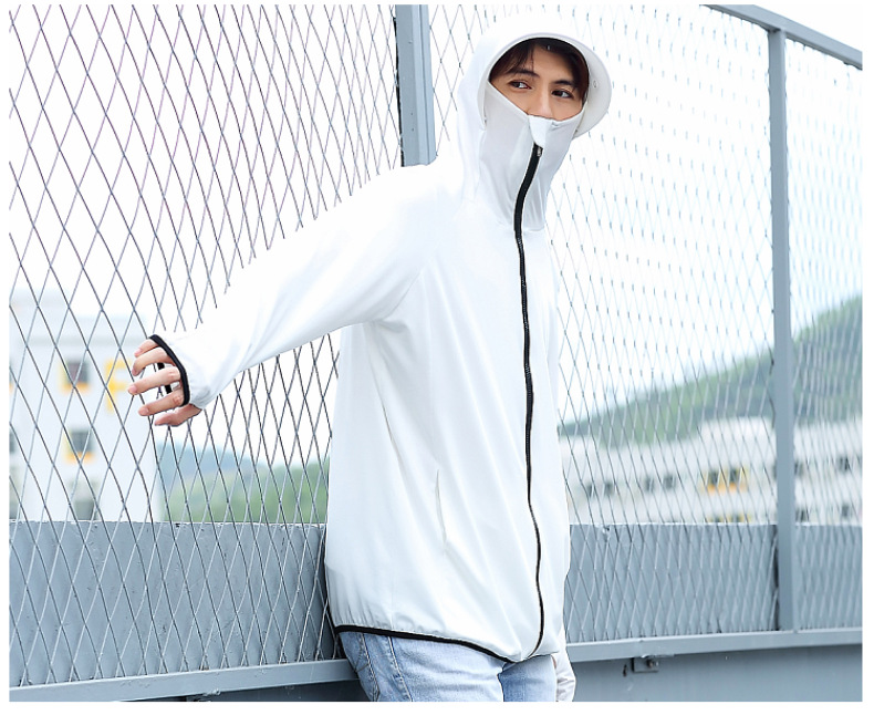 Sun Protection Clothing Men's Summer Ice Silk Fishing Sun-Proof Clothes Cycling Take-out Men's Thin Breathable and UV-Resistant Outdoor Set Sun Protection Clothing Men's Summer Ice Silk Fishing Sun-Proof Clothes Cycling Take-out Men's Thin Breathable and UV-Resistant Outdoor Set