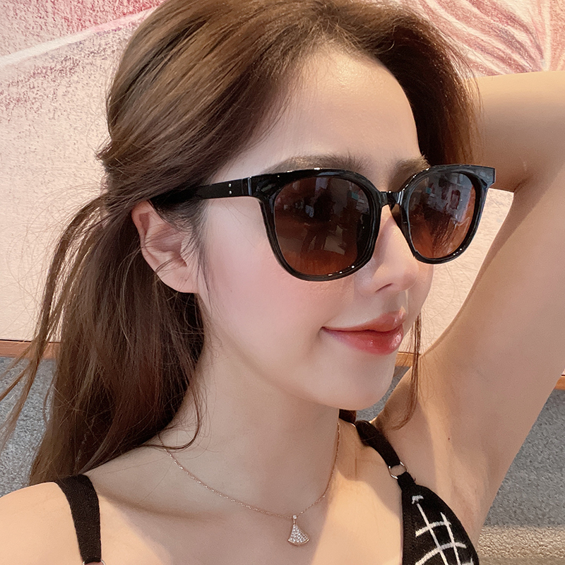 Korean Style Trendy MIUI Nail Sunglasses Driving UV-Proof Sunglasses Internet Celebrity Street Shot Sunglasses Women 