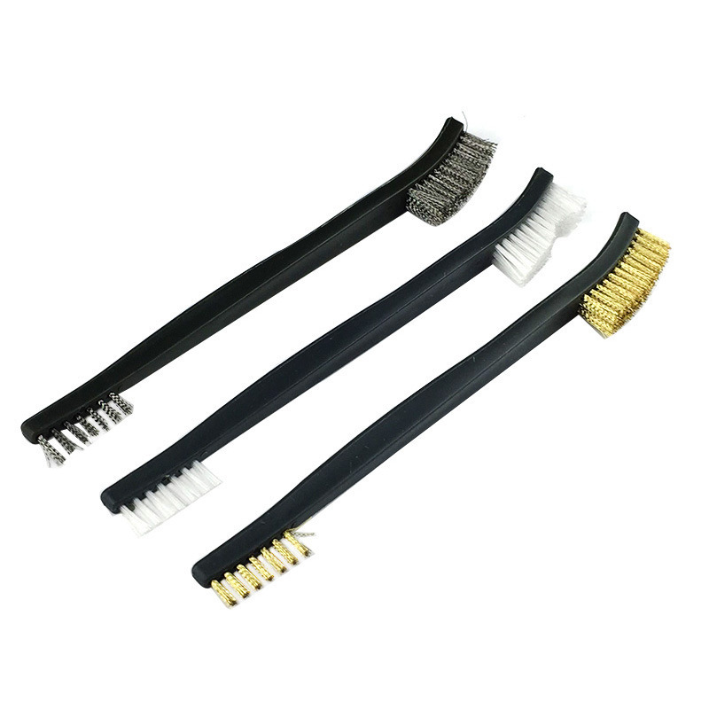 AliExpress 7 DoubleHeaded Nylon Tube Brush Hook Set 4 Hook 3 Brush Gun Brush Hunting Polishing Brush Copper Wire Brush