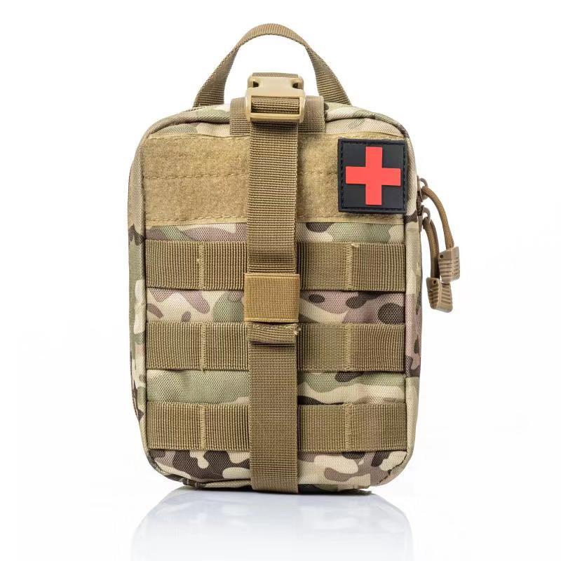 Tactical First-Aid Kit Accessory Kit Accessory Bag Tactical Waist Pack Camouflage Multi-Purpose Package Outdoor Mountaineering Survival Kit Tactical First-Aid Kit Accessory Kit Accessory Bag Tactical Waist Pack Camouflage Multi-Purpose Package Outdoor Mountaineering Survival Kit