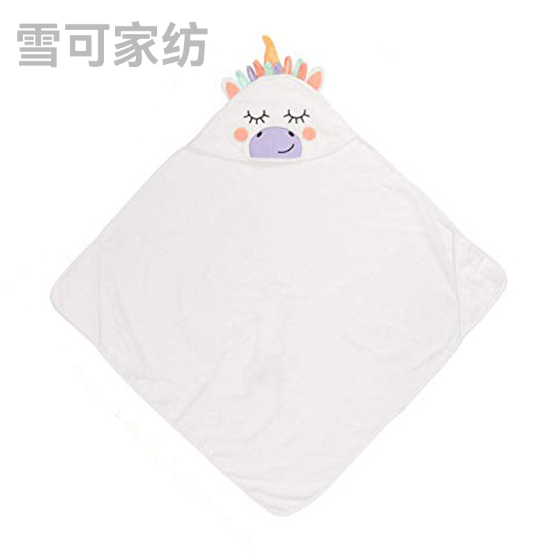 Babies&#039; Cloak Baby&#039;s Blanket Sleeping Bag Package Maternal and Child Supplies Export European and American Amazon Bamboo Fiber Gro-Bag Unicorn