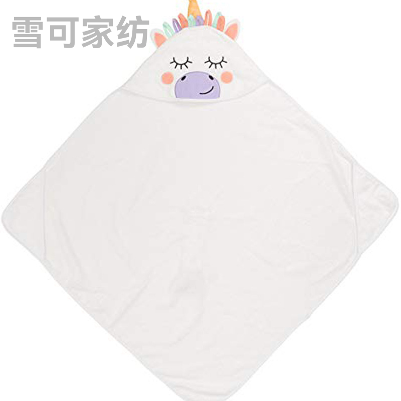 Babies&#039; Cloak Baby&#039;s Blanket Sleeping Bag Package Maternal and Child Supplies Export European and American Amazon Bamboo Fiber Gro-Bag Unicorn