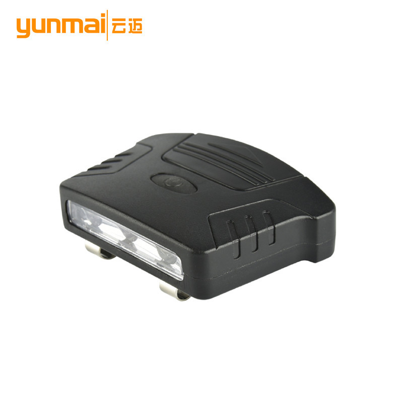 Wholesale 3*LED brim lamp clip cap type outdoor flashlight cap clip lamp lamp cap lamp hunting fishing