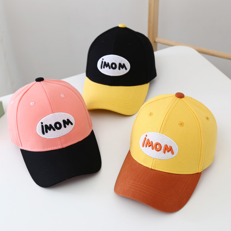 Manufacturer Children&#039;s Popular Pure Cotton Embroidery Color Matching Adjustable Outdoor UV-Proof Sports Cap