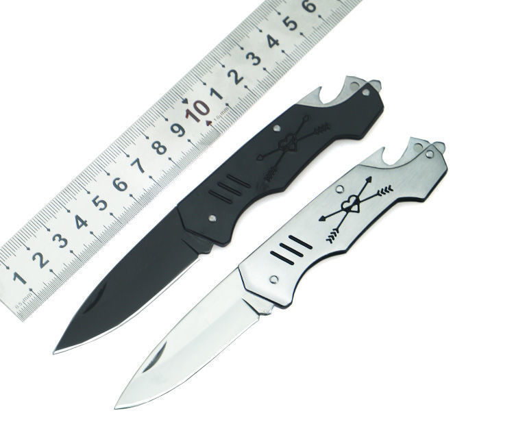 High Hardness Mini Outdoor Folding Knife Portable Key Knife Camping Survival Knife Self-Defense Portable Fruit Knife