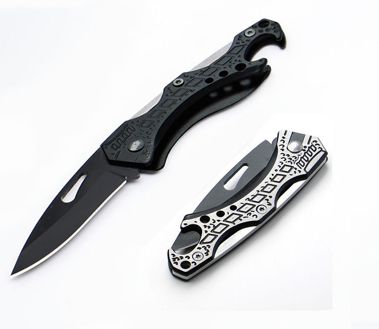 High Hardness Mini Outdoor Folding Knife Portable Key Knife Camping Survival Knife Self-Defense Portable Fruit Knife