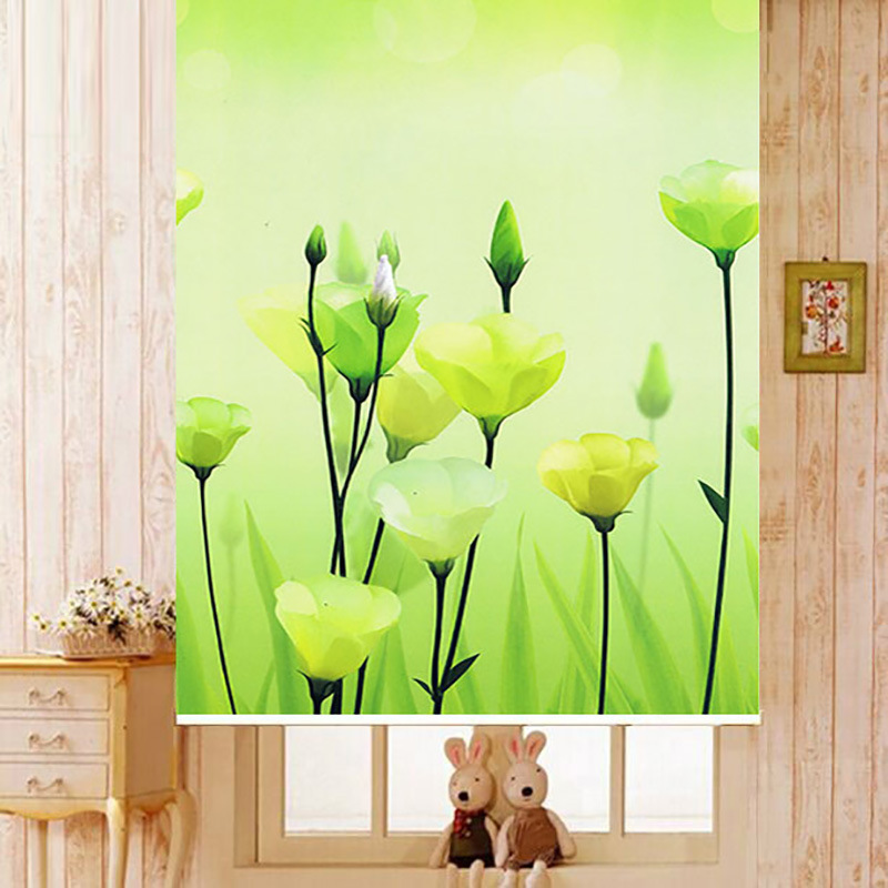 Full Shading Thickened Heat Insulation UV-Proof Waterproof Roller Shutter Pull Bead Reel Curtain Bedroom Balcony Shading
