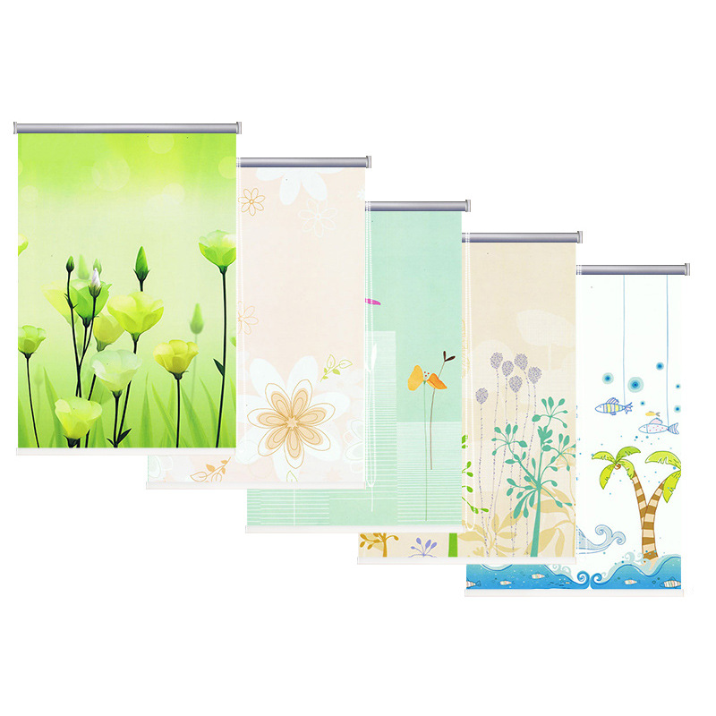 Full Shading Thickened Heat Insulation UV-Proof Waterproof Roller Shutter Pull Bead Reel Curtain Bedroom Balcony Shading