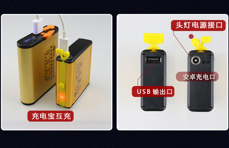 Headlight Strong Light Charging Super Bright Head-Mounted Flashlight Lithium Battery Waterproof USB Power Bank Night Fishing Led Hunting Miner's Lamp Headlight Strong Light Charging Super Bright Head-Mounted Flashlight Lithium Battery Waterproof USB Power Bank Night Fishing Led Hunting Miner's Lamp
