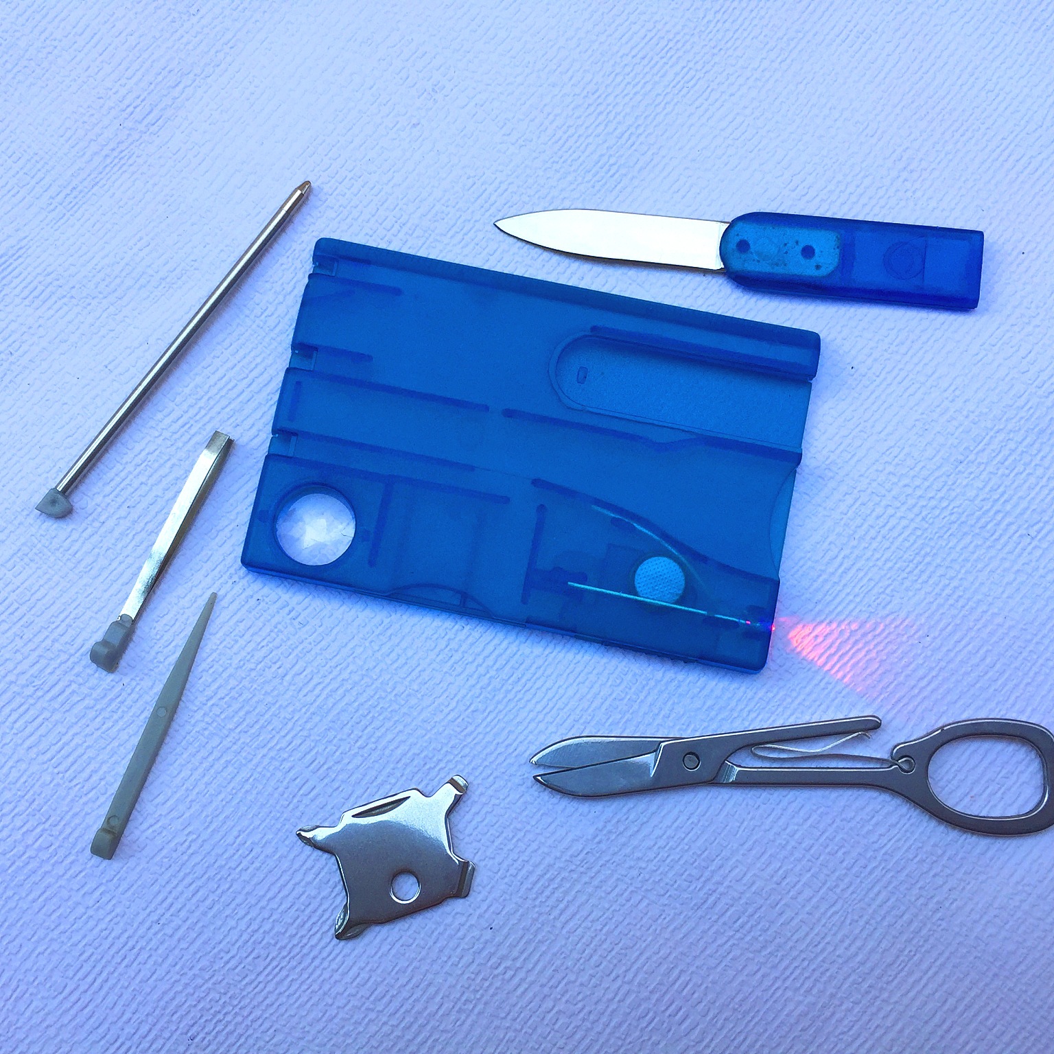 Swiss Knife Card Light Included Multi-Function Combination Saber Card Multi-Purpose Survival Tools Beauty Set Tool Card Swiss Knife Card Light Included Multi-Function Combination Saber Card Multi-Purpose Survival Tools Beauty Set Tool Card