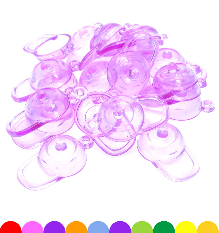 Transparent Acrylic Hat Shape Pendant Imitation Crystal Gem Toy Toddler Treasure Hunting Props Game Machine Toy