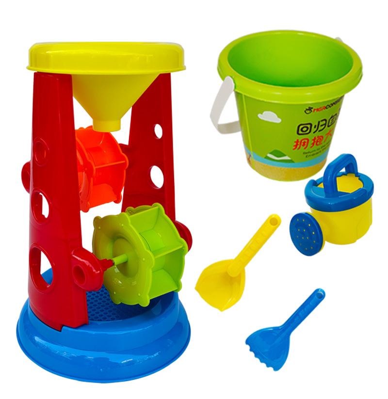 Children's Beach Toy Suit Beach Car Sand Digging Water Toys Beach Bucket Hourglass Shovel Seaside Sand Playing Tools Children's Beach Toy Suit Beach Car Sand Digging Water Toys Beach Bucket Hourglass Shovel Seaside Sand Playing Tools