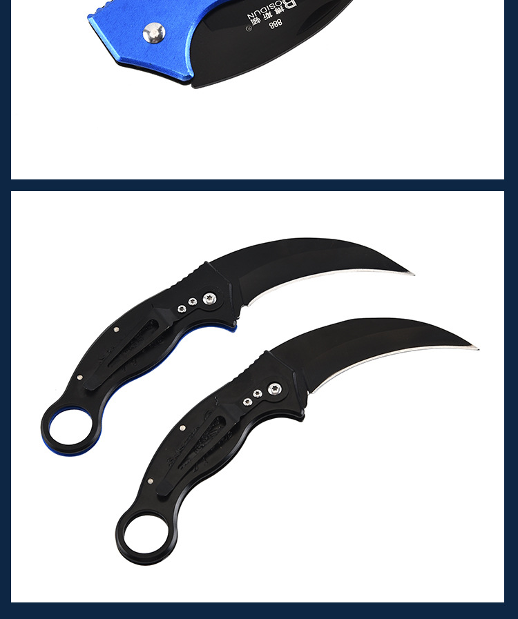 Factory Direct Sales Folding Knife Stainless Steel Folding Knife Folding Knife Wild Survival Camping Survival Outdoor Knife Blade Self-Defense a Folding Knife Factory Direct Sales Folding Knife Stainless Steel Folding Knife Folding Knife Wild Survival Camping Survival Outdoor Knife Blade Self-Defense a Folding Knife