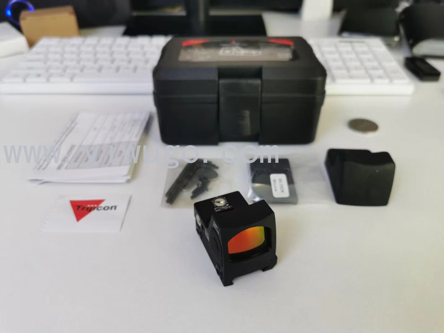 Glock Reflex Sight Scope RMR Red Dot Sight Scope Collimator Fit 20mm Weaver Rail For Airsoft Hunting Holographic Sight