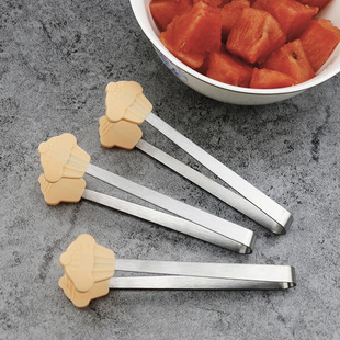 Spot Baking Tool Stainless Steel Pizza Shovel Wooden Handle Cake Transfer Shovel Pizza Tool (6-Inch)