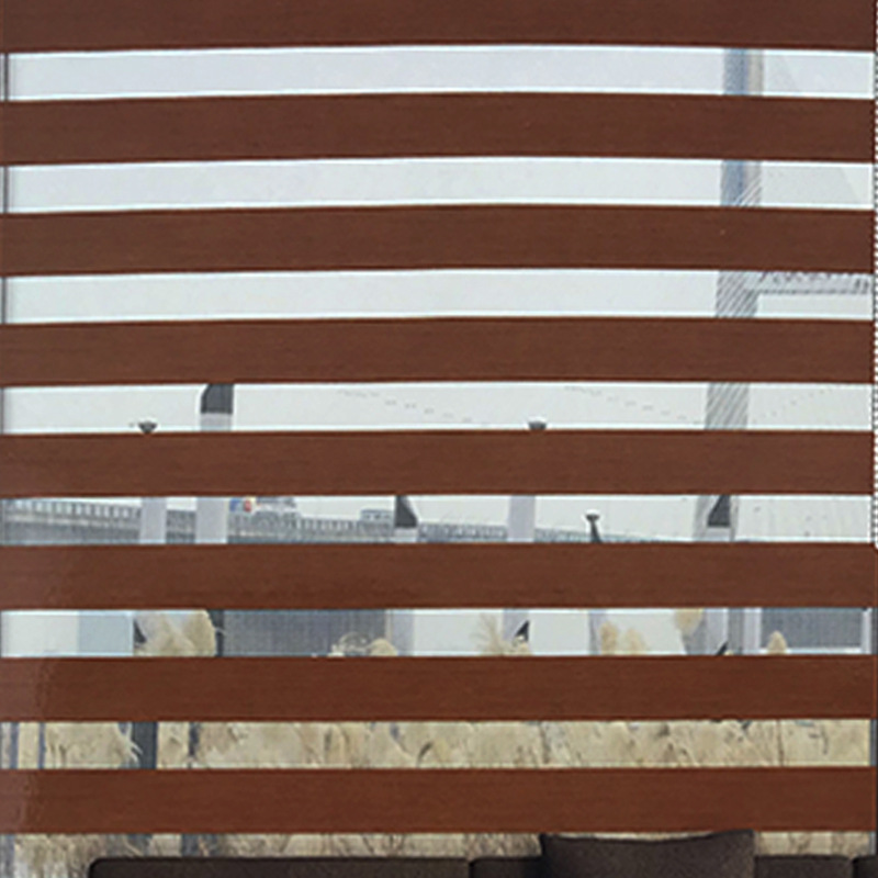 Imported Imitation hemp soft wavelength shade grass layer book study Chinese UV-proof shade Sunshade curtain