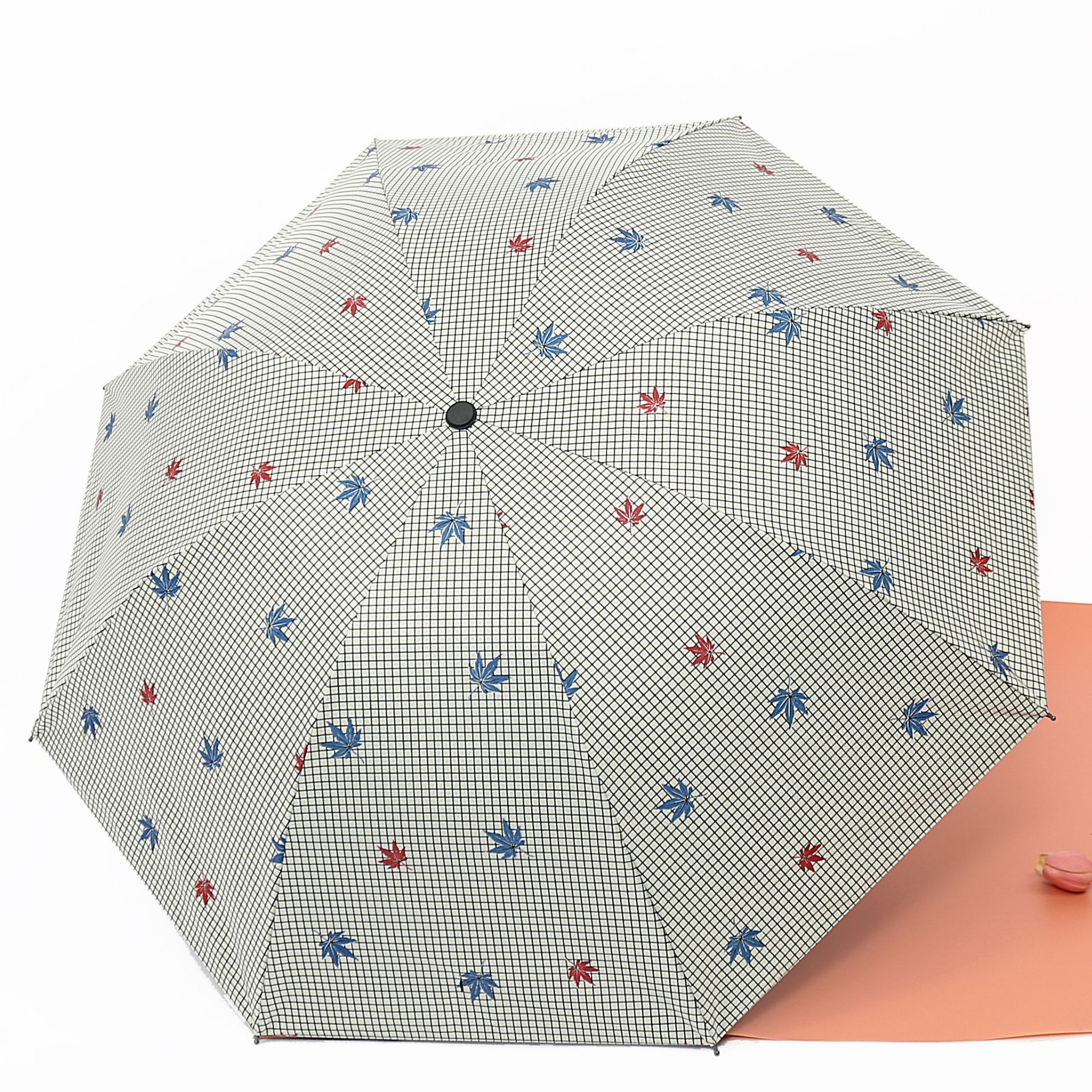 Tiantian Umbrella Free Shipping Advertising Maple Leaf Vinyl Outdoor Sunshade UV-Proof Sunny Rain Sun Umbrella Folding Umbrella Tiantian Umbrella Free Shipping Advertising Maple Leaf Vinyl Outdoor Sunshade UV-Proof Sunny Rain Sun Umbrella Folding Umbrella