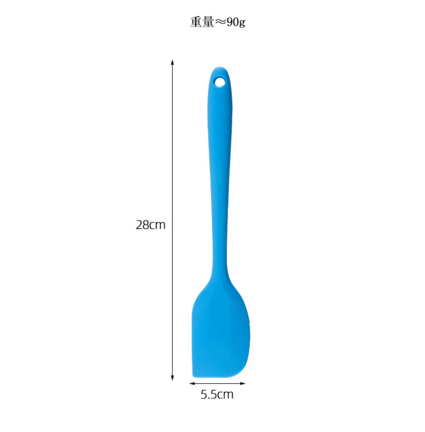 and Small Integrated Silicone Scraper Baking Tool TemperatureResistant Silicone Scraper Cream Cake Scraper Baking Shovel