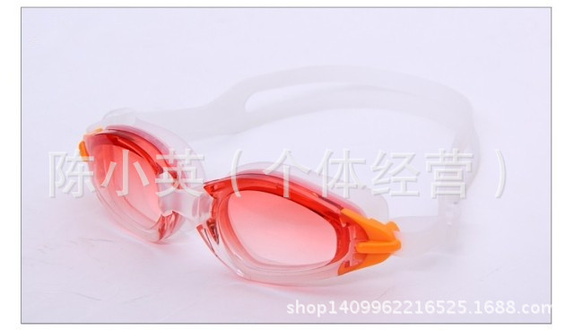 Swimming goggles electroplating anti - fog adult goggles for both men and women adjustable multi - color selection