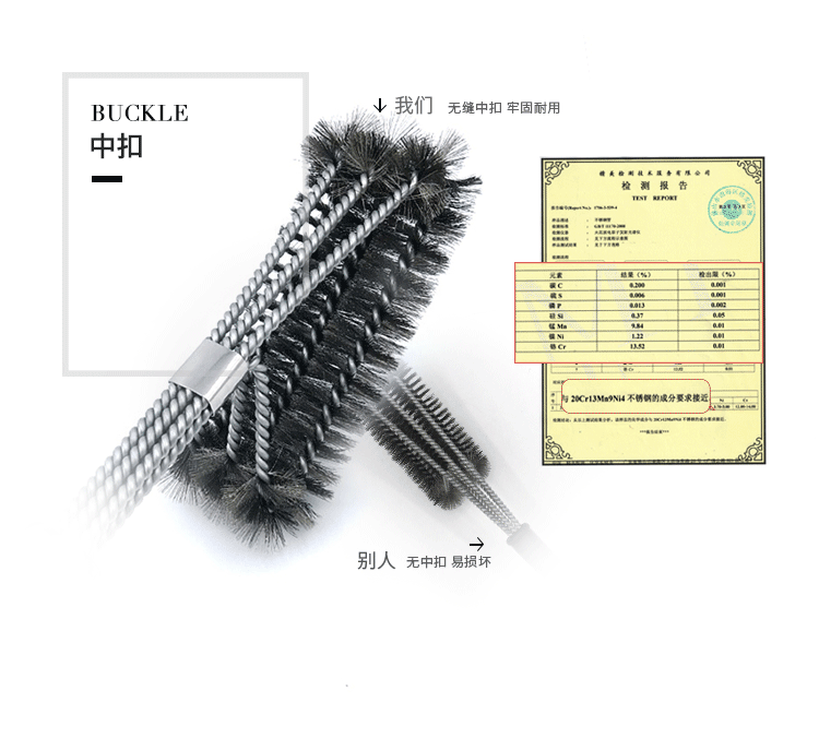 Barbecue Brush Three-Head Barbecue Brush New Style with Shovel Three-Head Barbecue Brush Grill Cleaning Brush Barbecue Brush Three-Head Barbecue Brush New Style with Shovel Three-Head Barbecue Brush Grill Cleaning Brush