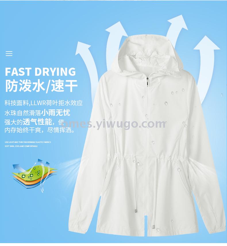 Manufacturers sunscreen clothing women 2020 summer new long and medium uv-proof cycling uv-proof sun jacket Manufacturers sunscreen clothing women 2020 summer new long and medium uv-proof cycling uv-proof sun jacket