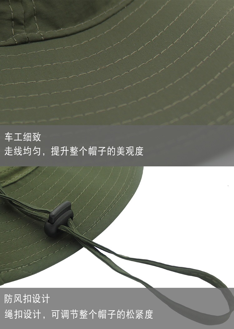 Outdoor Hat Sun-Proof Bucket Hat Bucket Hat Spring/Summer Men's and Women's Wide Brim Hat UV-Proof Sun Hat Amazon Hot Outdoor Hat Sun-Proof Bucket Hat Bucket Hat Spring/Summer Men's and Women's Wide Brim Hat UV-Proof Sun Hat Amazon Hot