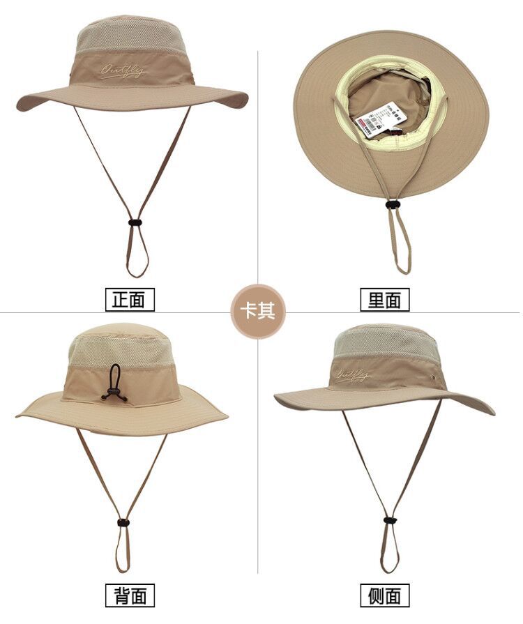 Outdoor Hat Sun-Proof Bucket Hat Bucket Hat Spring/Summer Men's and Women's Wide Brim Hat UV-Proof Sun Hat Amazon Hot Outdoor Hat Sun-Proof Bucket Hat Bucket Hat Spring/Summer Men's and Women's Wide Brim Hat UV-Proof Sun Hat Amazon Hot