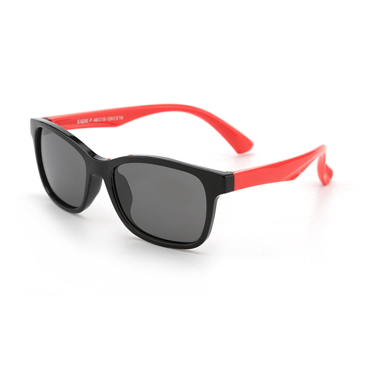 Hot Outdoor UV-Proof Silicone Sunglasses Fashion Children Polarized Sunglasses BM007-8250