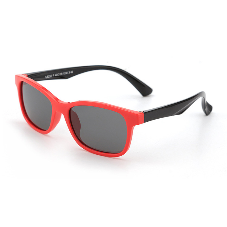 Hot Outdoor UV-Proof Silicone Sunglasses Fashion Children Polarized Sunglasses BM007-8250