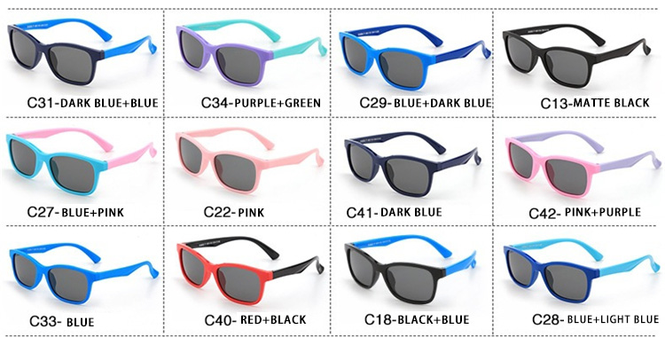 Hot Outdoor UV-Proof Silicone Sunglasses Fashion Children Polarized Sunglasses BM007-8250 Hot Outdoor UV-Proof Silicone Sunglasses Fashion Children Polarized Sunglasses BM007-8250