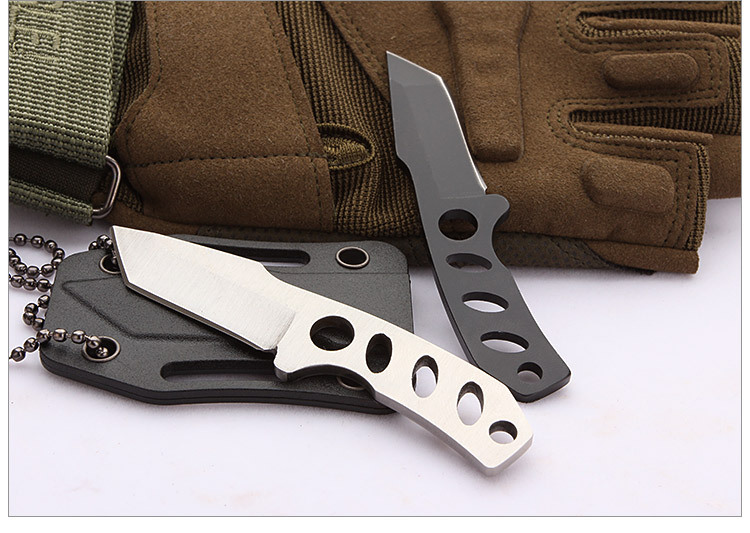 Mini Outdoor Survival Small Straight Knife Portable SelfDefense Knife Fruit Knife Stainless Steel Knife Necklace Knife B Mini Outdoor Survival Small Straight Knife Portable SelfDefense Knife Fruit Knife Stainless Steel Knife Necklace Knife B