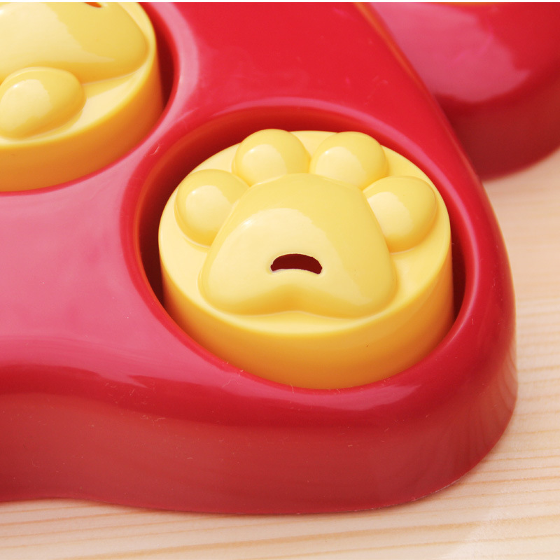 Dog Puzzle Food Container Large Footprints Pet Toy Treasure Hunting Slow Feeding Bowl Dog Intelligent Toy Interactive Toy