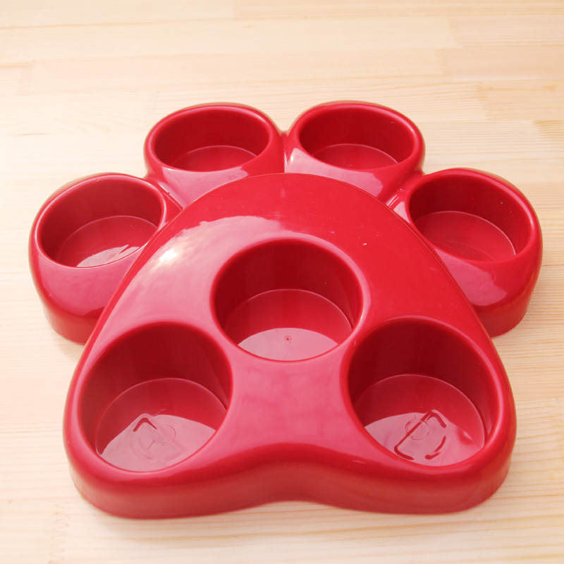 Dog Puzzle Food Container Large Footprints Pet Toy Treasure Hunting Slow Feeding Bowl Dog Intelligent Toy Interactive Toy