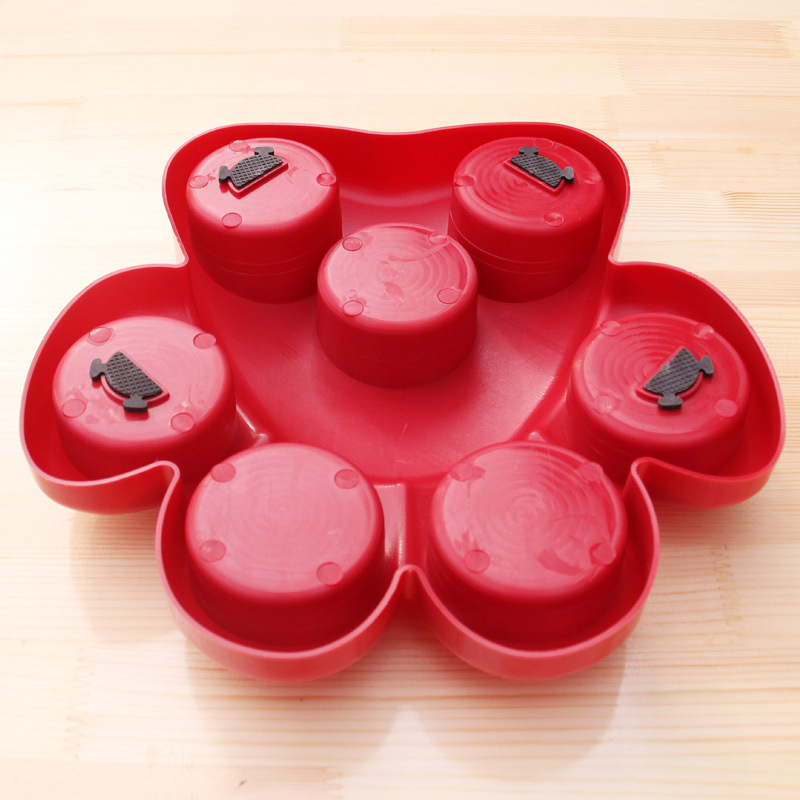 Dog Puzzle Food Container Large Footprints Pet Toy Treasure Hunting Slow Feeding Bowl Dog Intelligent Toy Interactive Toy