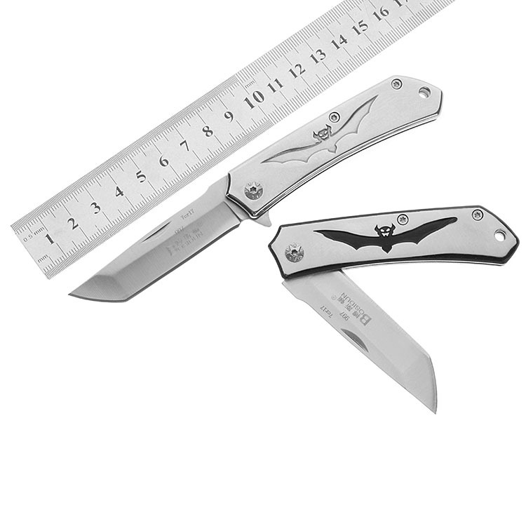Boseton 7 Chromium 17 SST Fruit Knife Outdoor Survival Folding Knife Sharp Camping Knife Lockless Knife 997