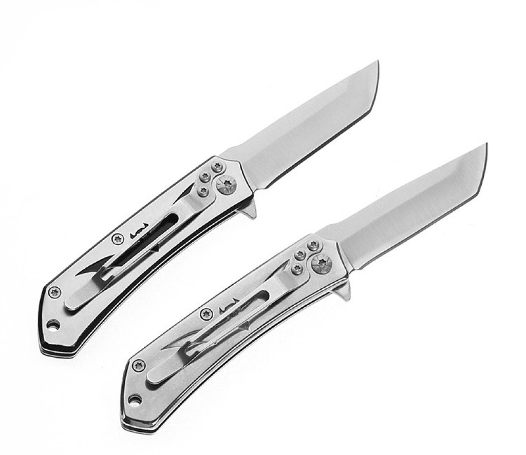 Boseton 7 Chromium 17 SST Fruit Knife Outdoor Survival Folding Knife Sharp Camping Knife Lockless Knife 997