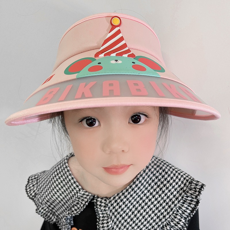 Children's Topless Hat Summer Sun Hat Thin Men's and Women's Bay Hat UV-Proof Baby Sun Protection Hat Wide Brim Bay Hat Children's Topless Hat Summer Sun Hat Thin Men's and Women's Bay Hat UV-Proof Baby Sun Protection Hat Wide Brim Bay Hat
