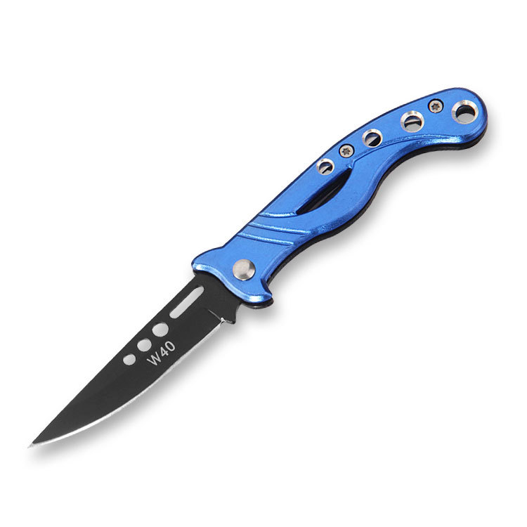 Yangjiang Color Handle Outdoor Portable Knife Multi-Function Outdoor Knife Field Survival Folding Knife Fruit Knife