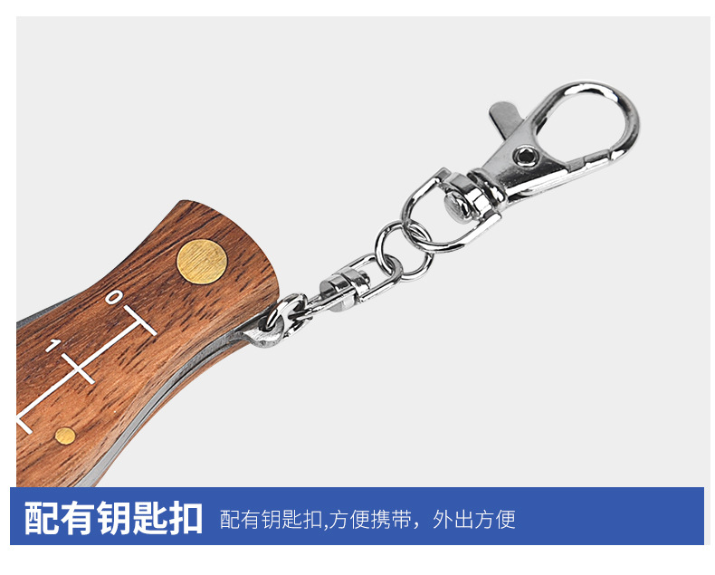 Rosewood Mushroom Knife Multifunctional Outdoor Knife Camping Knife Brush Outdoor Survival Folding Knife a Folding Knife