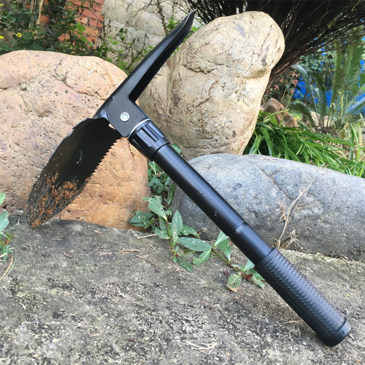 New Multi-Functional Small Shovel Folding Self-Defense Soldier Shovel Outdoor Camping Supplies Tool Survival