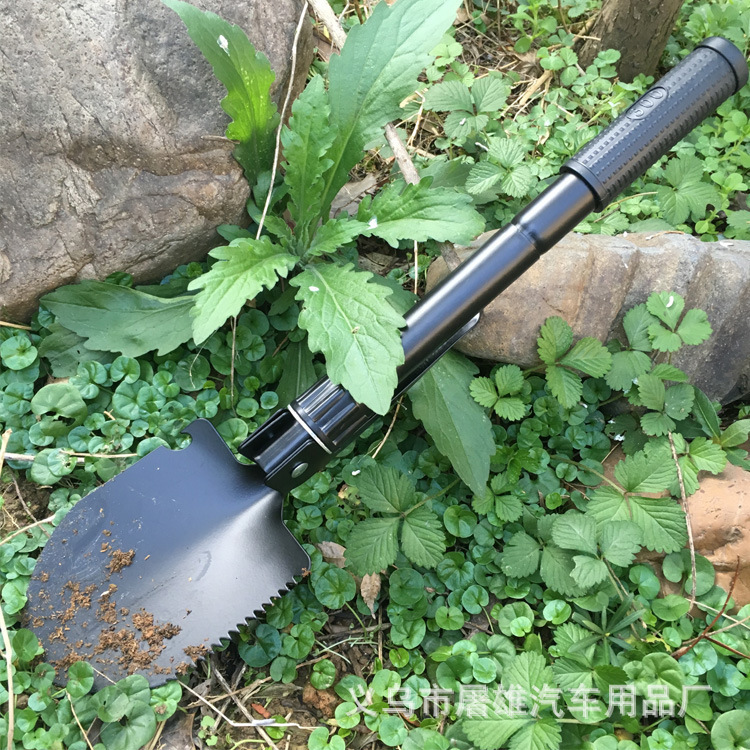 New Multi-Functional Small Shovel Folding Self-Defense Soldier Shovel Outdoor Camping Supplies Tool Survival