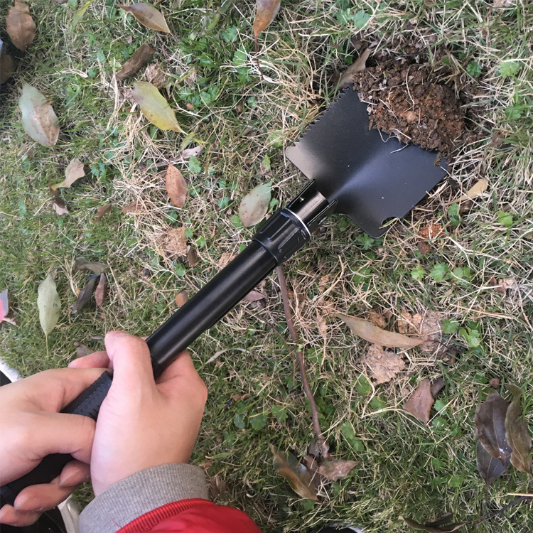 New Multi-Functional Small Shovel Folding Self-Defense Soldier Shovel Outdoor Camping Supplies Tool Survival New Multi-Functional Small Shovel Folding Self-Defense Soldier Shovel Outdoor Camping Supplies Tool Survival