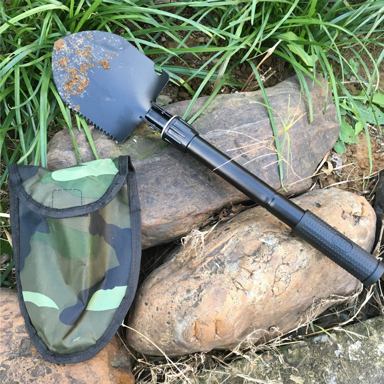 New Multi-Functional Small Shovel Folding Self-Defense Soldier Shovel Outdoor Camping Supplies Tool Survival New Multi-Functional Small Shovel Folding Self-Defense Soldier Shovel Outdoor Camping Supplies Tool Survival