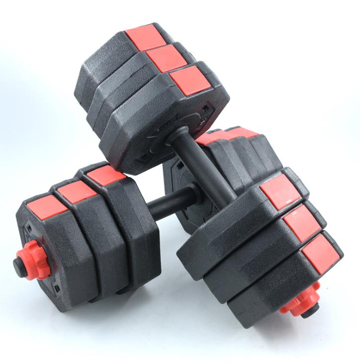 Fitness Cast Sand Dumbbell Pair Building up Arm Muscles Men&#039;s Dumbbell 10kg 20kg Asian Bell 30 Home Carrying Bell