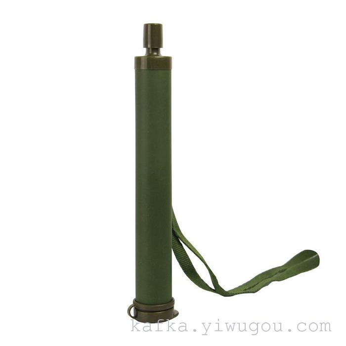 Outdoor emergency straw net water life straw field survival tool