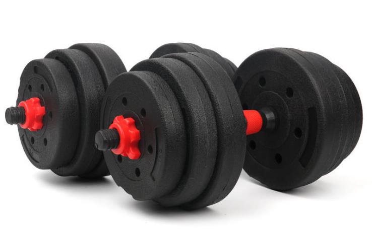 Cast Sand Dumbbell Gym Hexagonal Plastic Dumbbell Building up Arm Muscles Environmental Full Set Factory Direct Sales Cast Sand Dumbbell Gym Hexagonal Plastic Dumbbell Building up Arm Muscles Environmental Full Set Factory Direct Sales